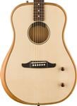 Fender Highway Dreadnought Thinline Acoustic Electric Guitar Natural with Bag